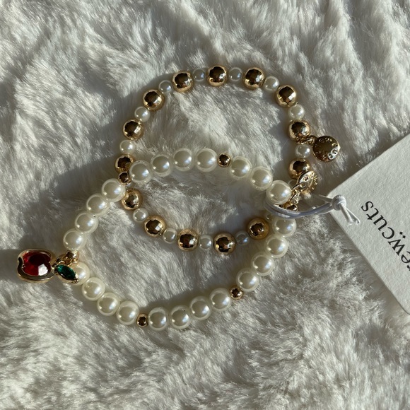 Crewcuts Girls' apple bracelets set-of-two - Picture 6 of 7